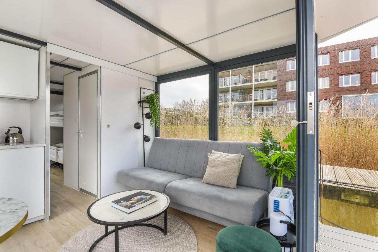Cosy Tiny Houseboats Near Beach And Restaurants By Weltevreden Experience Zeewolde Exterior foto